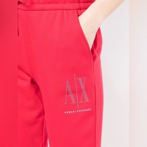 Armani Exchange Red Women Trouser XS